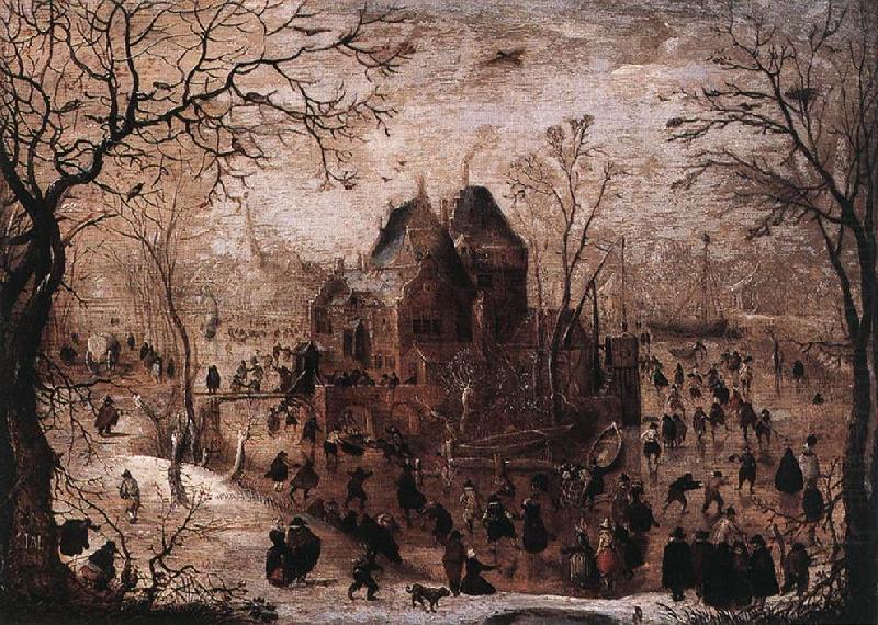 Winter Landscape  jko5, AVERCAMP, Hendrick